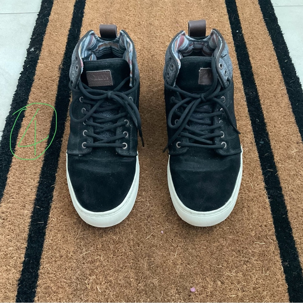 Vans Black High-Top Sneakers